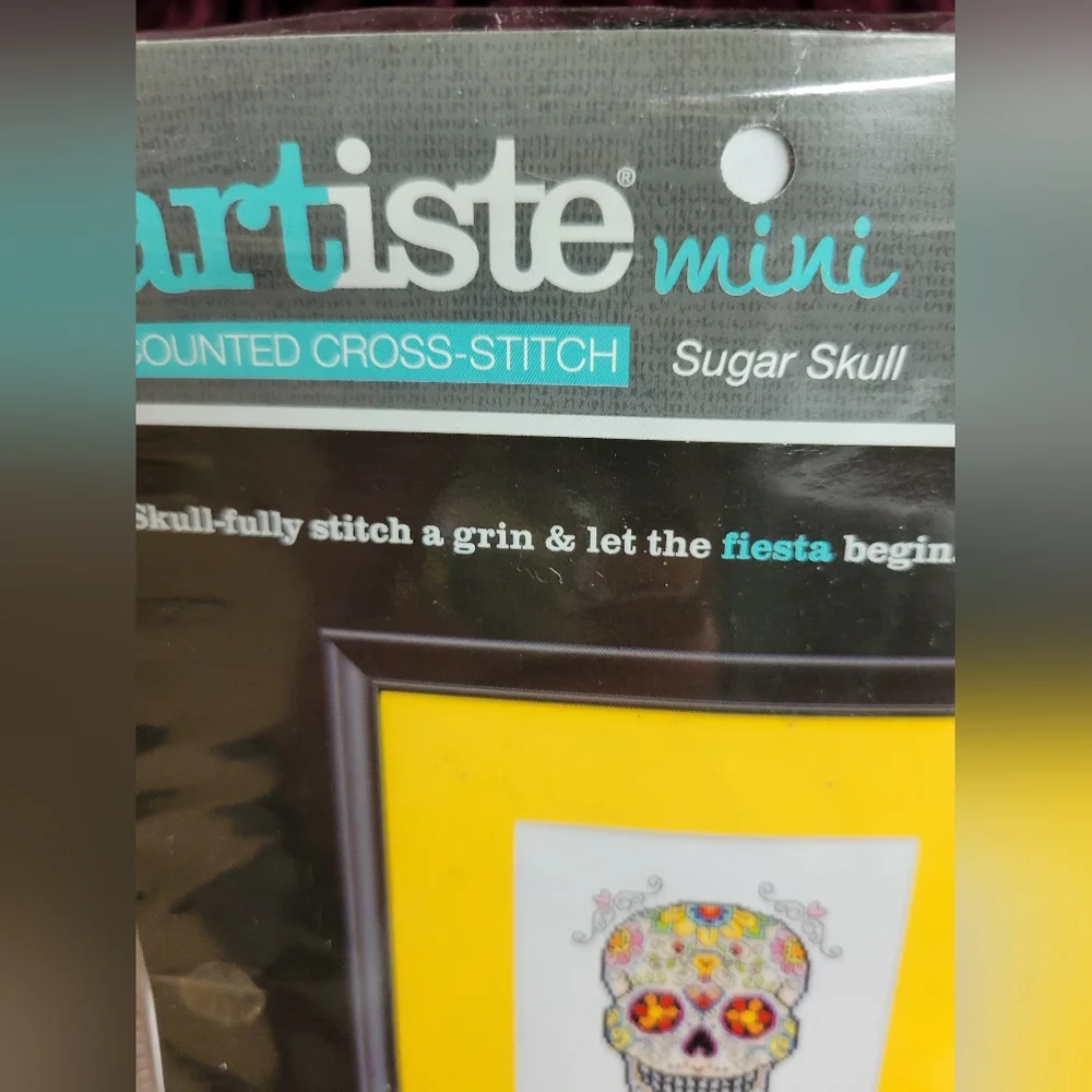 Lot of 6 sugar skull related items